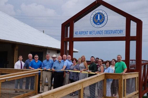 Central Wetlands Unit and Forty Arpent Canel Access and Enhancement Project Ribbon Cutting