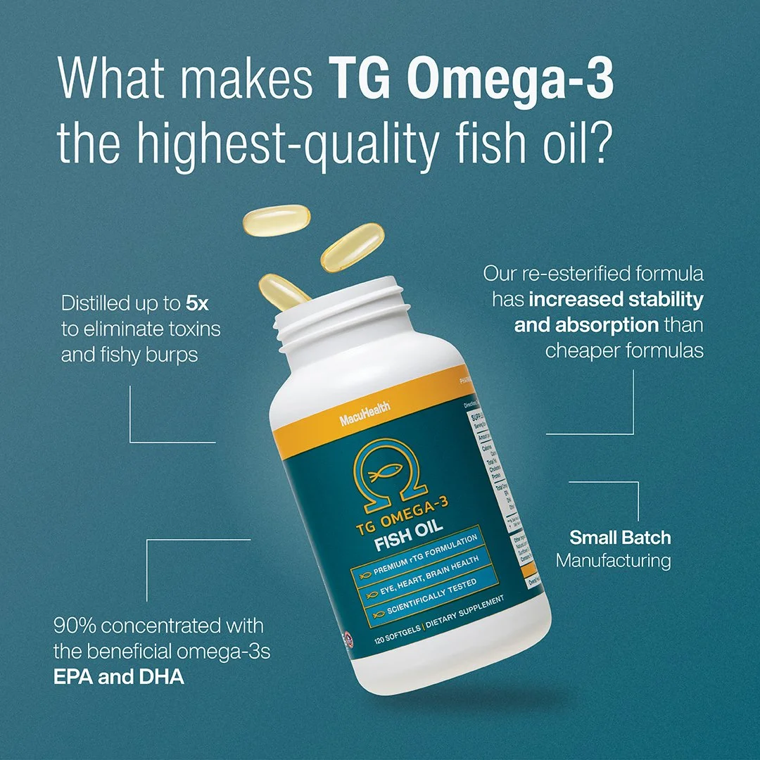 Macuhealth TG Omega3 fish oil