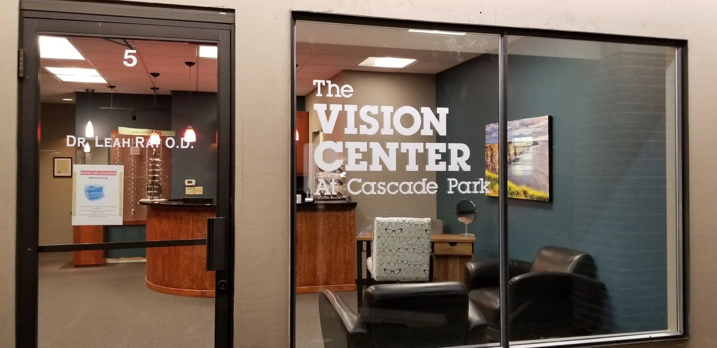The Vision Center at Cascade Park Vancouver Washington — Contact Us
