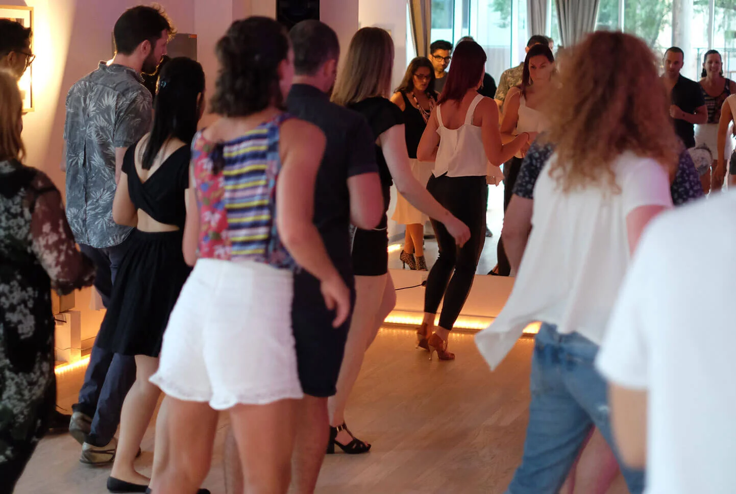 Salsa Dancing Studio Melbourne La Encantada Collective Hire Now