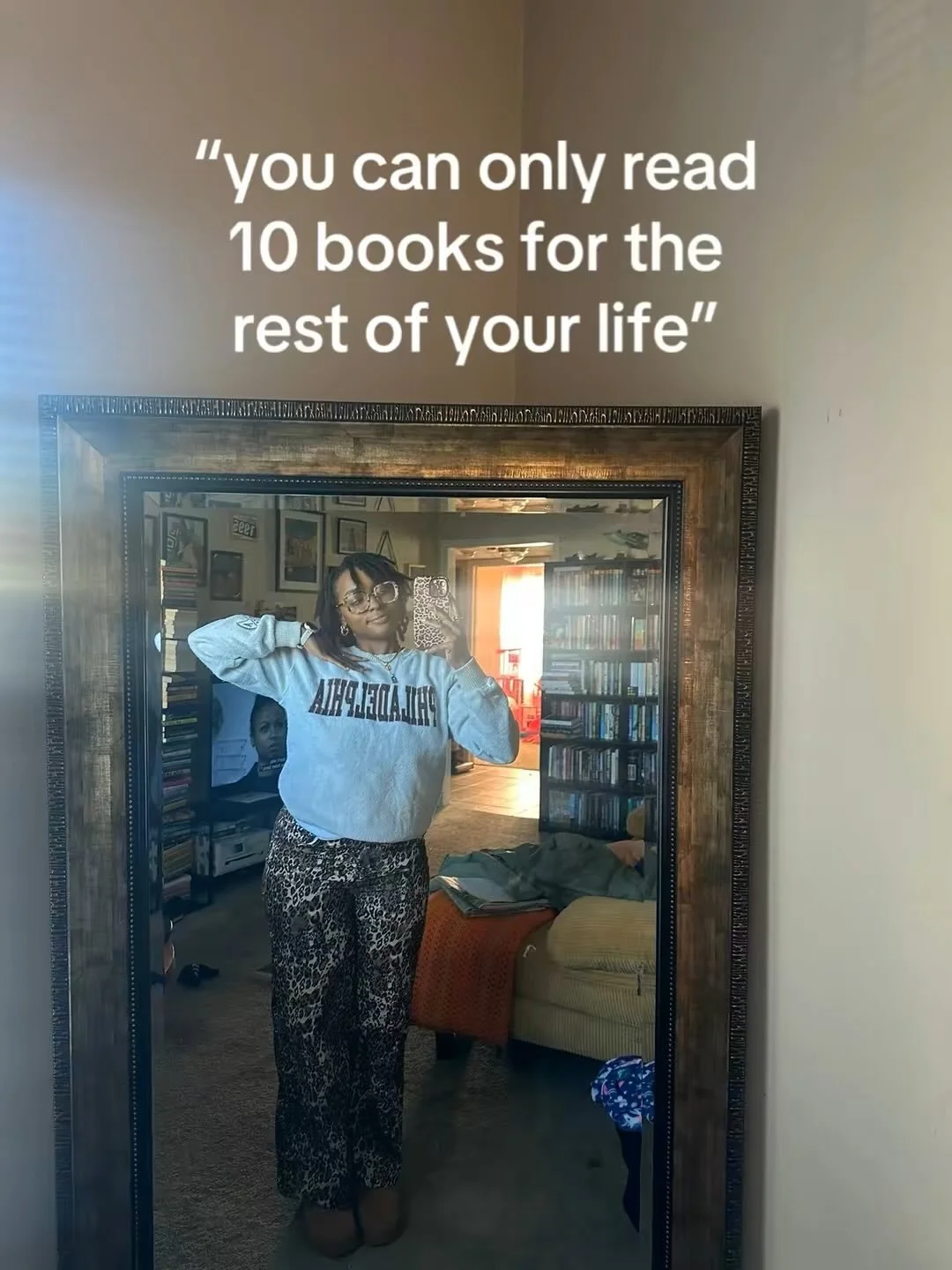 I love this trend, but I wanted to do it for books. I would start with these 10 and then grab as much as I could immediately after 🙂&zwj;&harr;️ and no, there&rsquo;s no further explanation. yes, this could differ tmrw lol I love all the books. #int