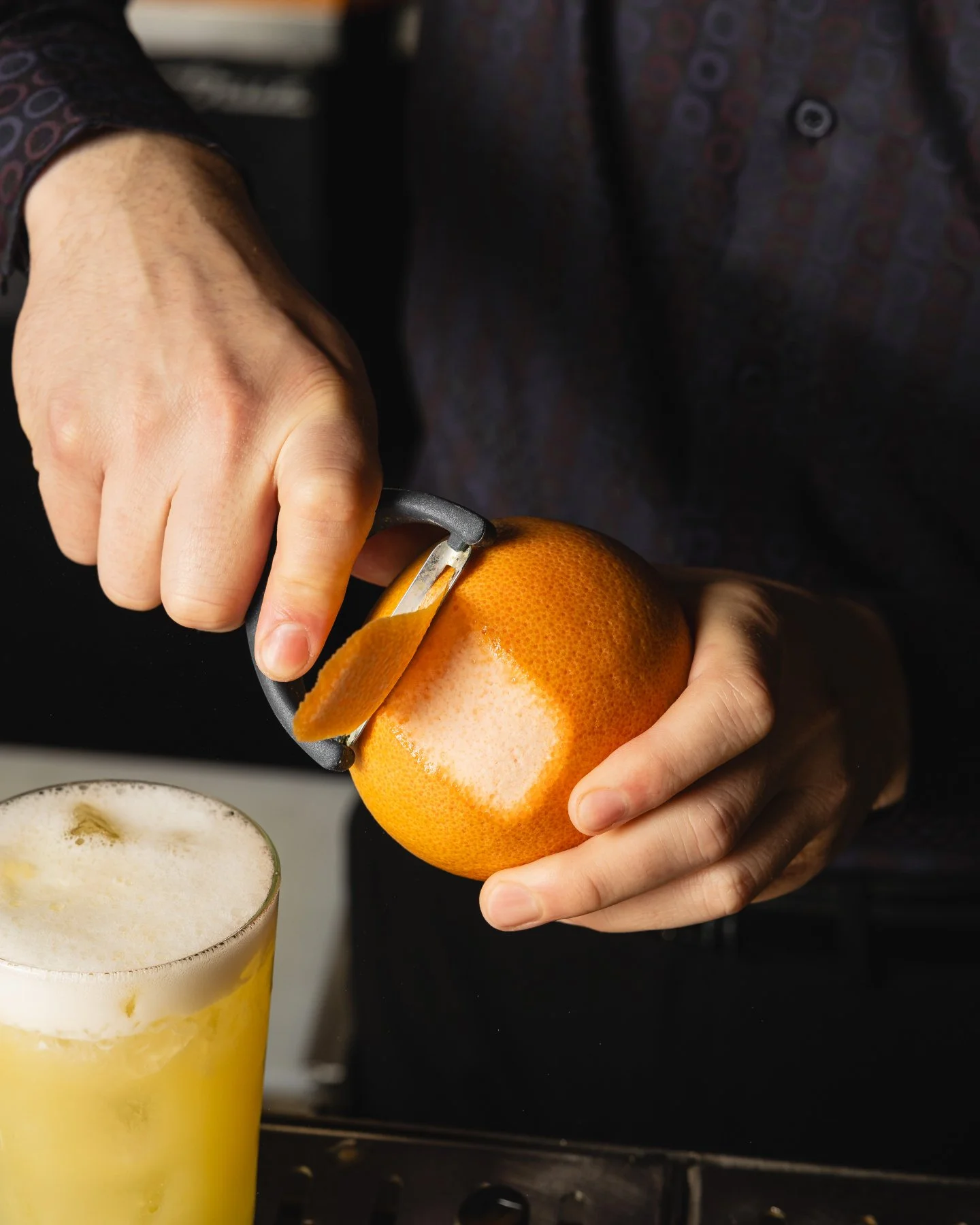 A simple orange peel garnish brings out the cocktail's citrus notes and adds the perfect finishing touch.

#TownTavern 
#DowntownAlameda 
#BayAreaFoodie 
#CraftCocktails 
#Flavor
&ndash;&ndash;&ndash;&ndash;&ndash;&ndash;&ndash;&ndash;&ndash;&ndash;&