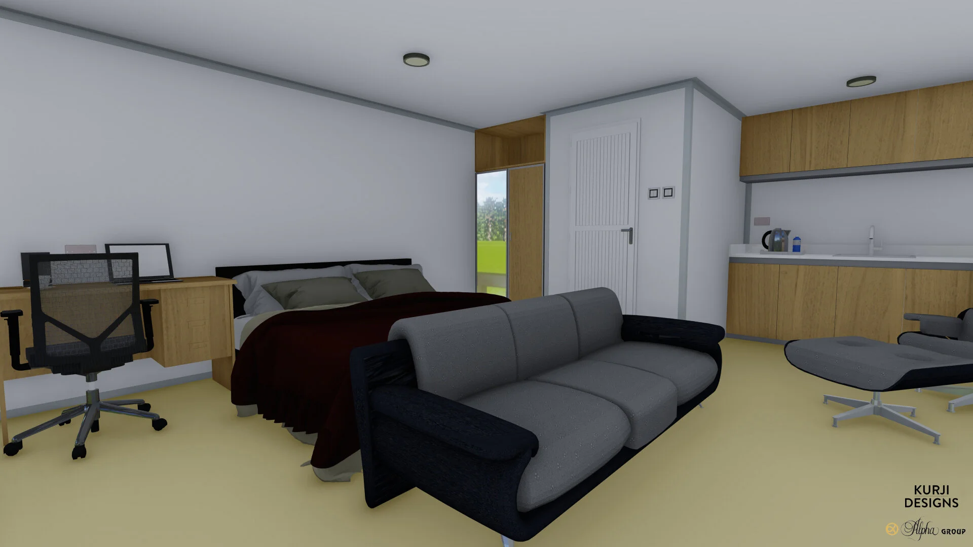 Master Bedroom (View 2)