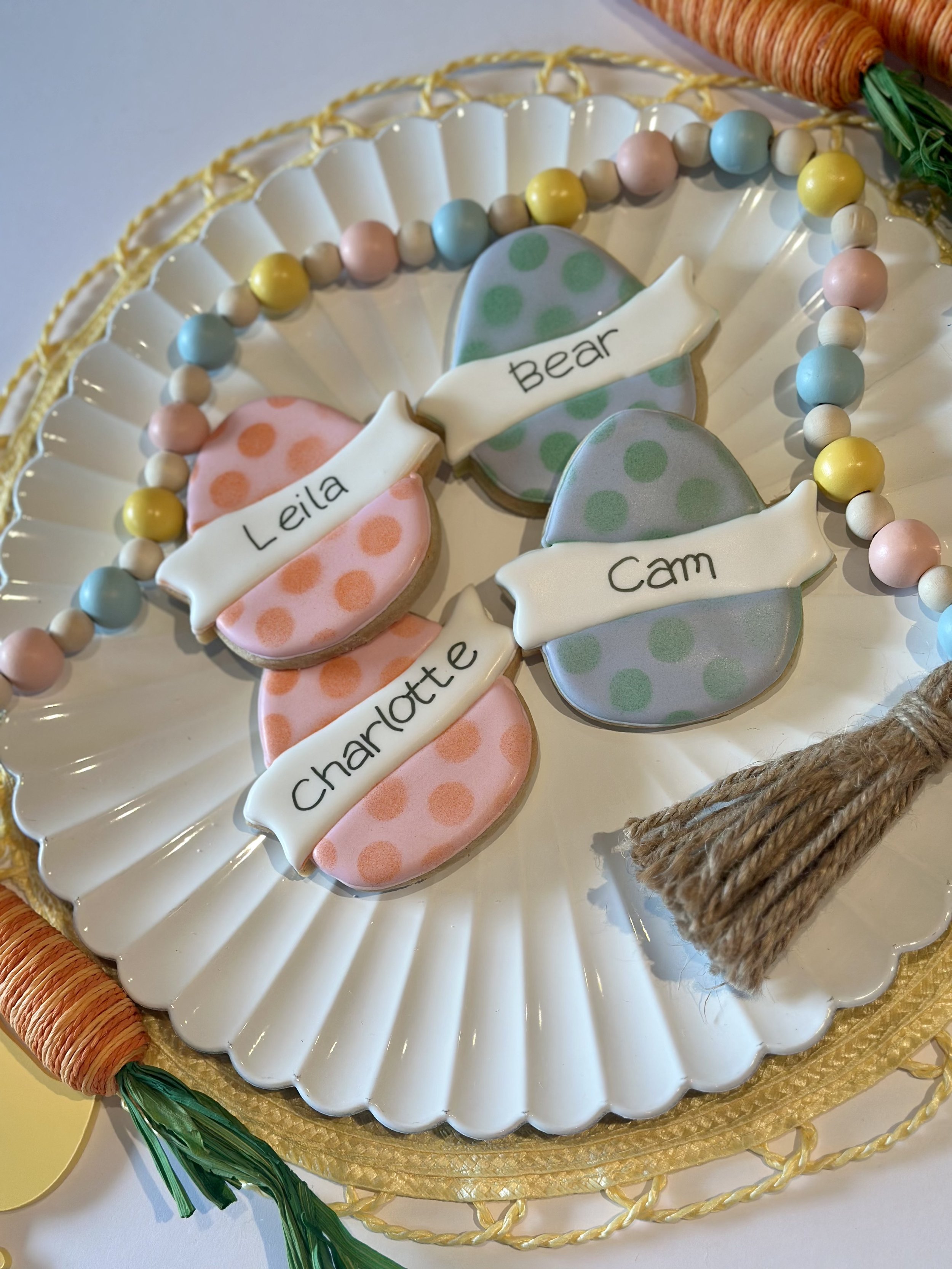 Single Personalized Banner Egg