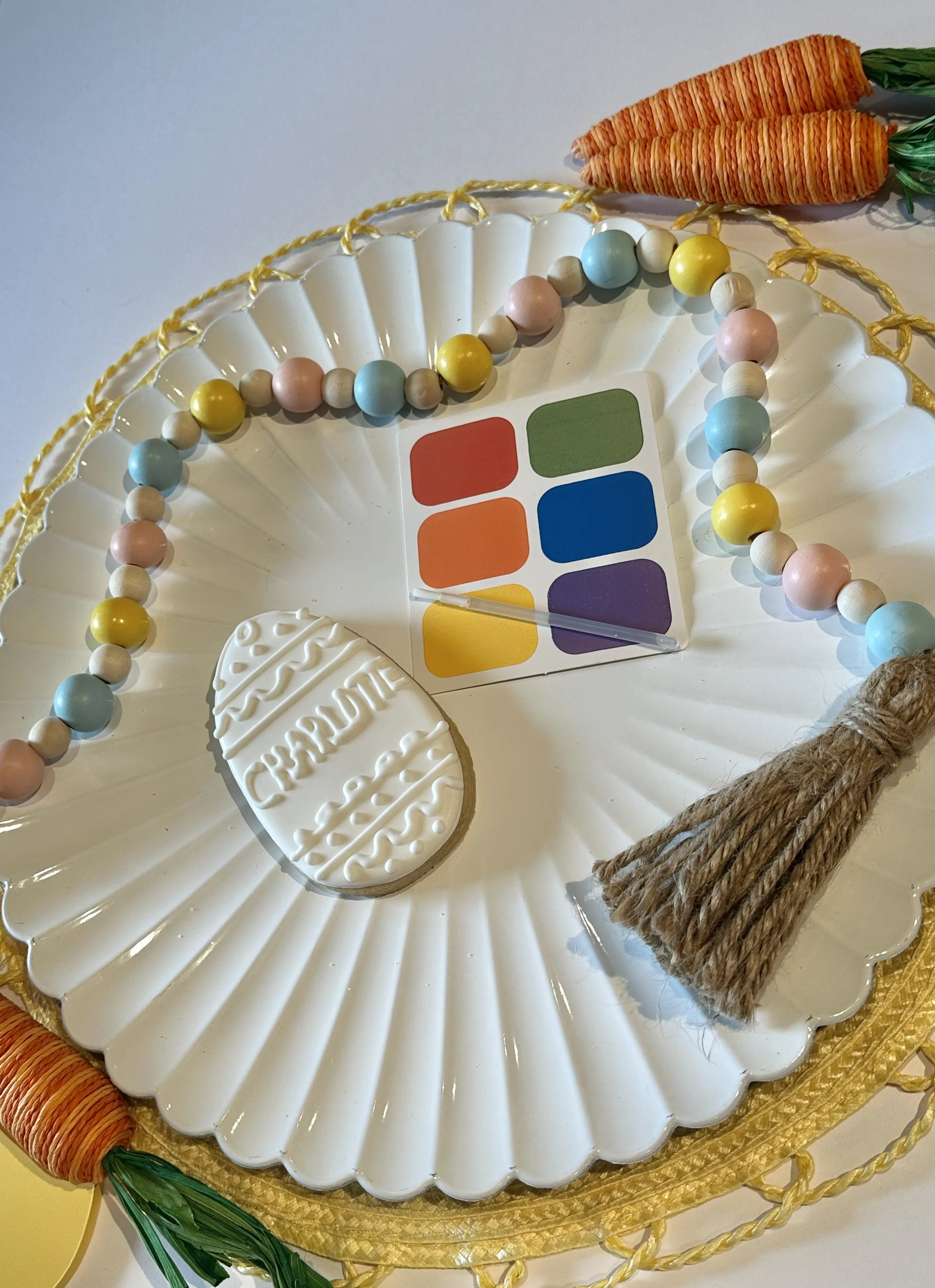 Single DIY Personalized Egg Cookie