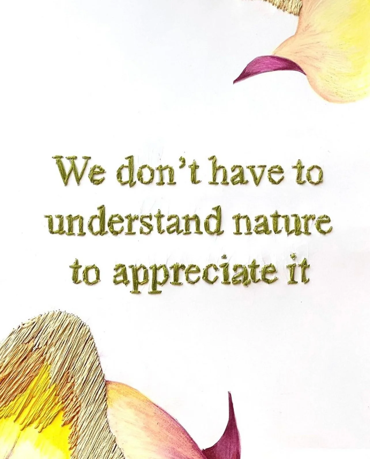 Nature_PencilColorsandEmbroideryonPaper_21x27cm.jpg
