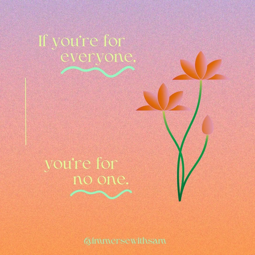 I remember hearing this quote a few years ago and it really stuck with me. As a practitioner always refining how I show up in this space, I constantly remind myself that there is only one me and that is my superpower 🪄 
When I first started practic