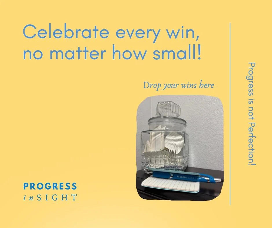 𝑻𝒉𝒊𝒔 𝒊𝒔 𝒘𝒉𝒂𝒕 𝑰 𝒖𝒔𝒆 𝒕𝒐 𝒕𝒓𝒂𝒄𝒌 𝒎𝒚 𝒘𝒊𝒏𝒔. 

Progress isn't loud.  Sometimes it's a quiet note dropped in a jar, typed into a spreadsheet, or jotted in a notebook. 

Whatever form it takes, take time to recognize what you&rsquo;v