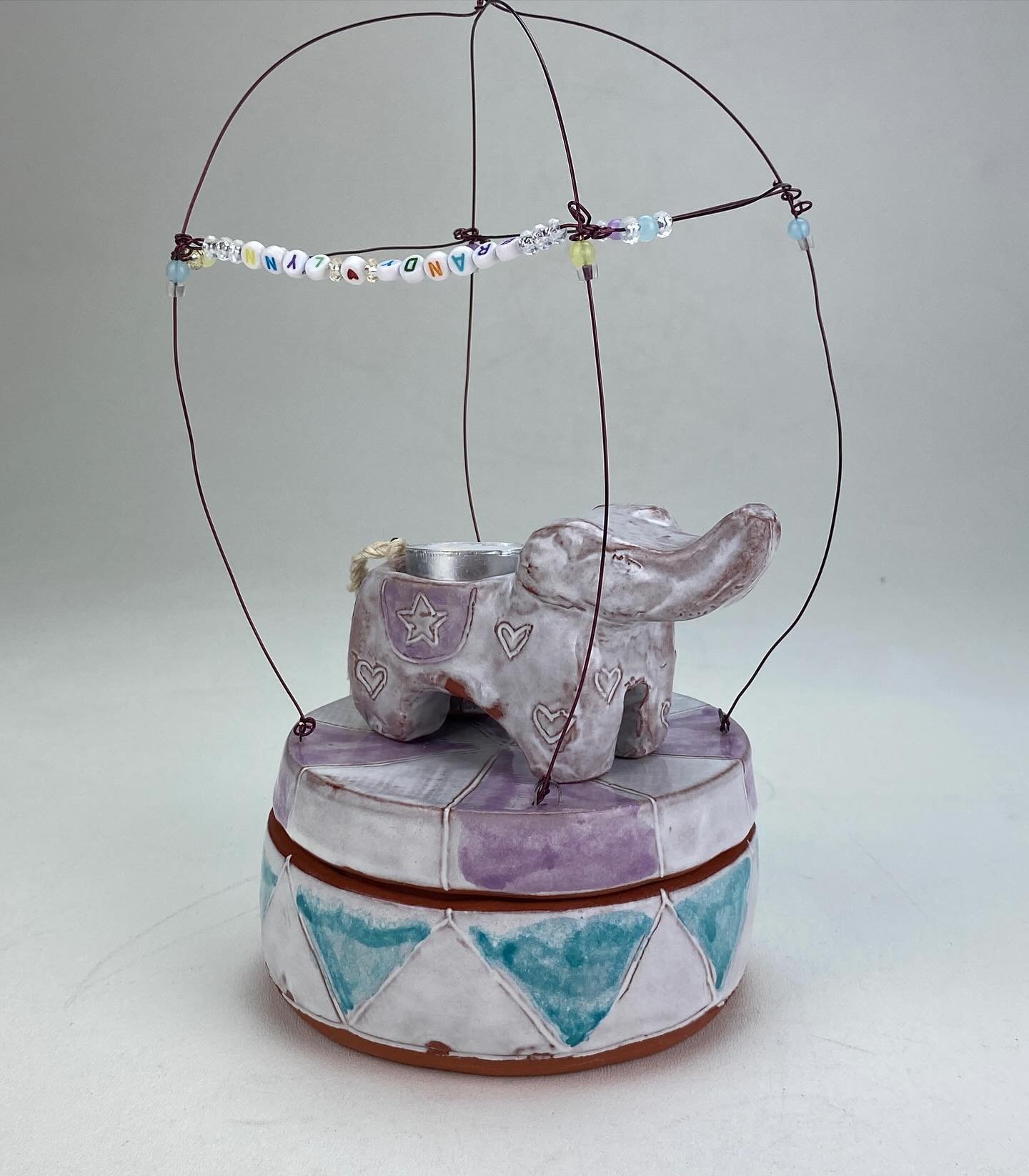 I recently was asked to do something extraordinary and incredibly special. A young mother reached out to see if I could make a cremation urn for her infant daughter. This child lived for 47 days. 

I&rsquo;ve never made a ceramic elephant before. It 