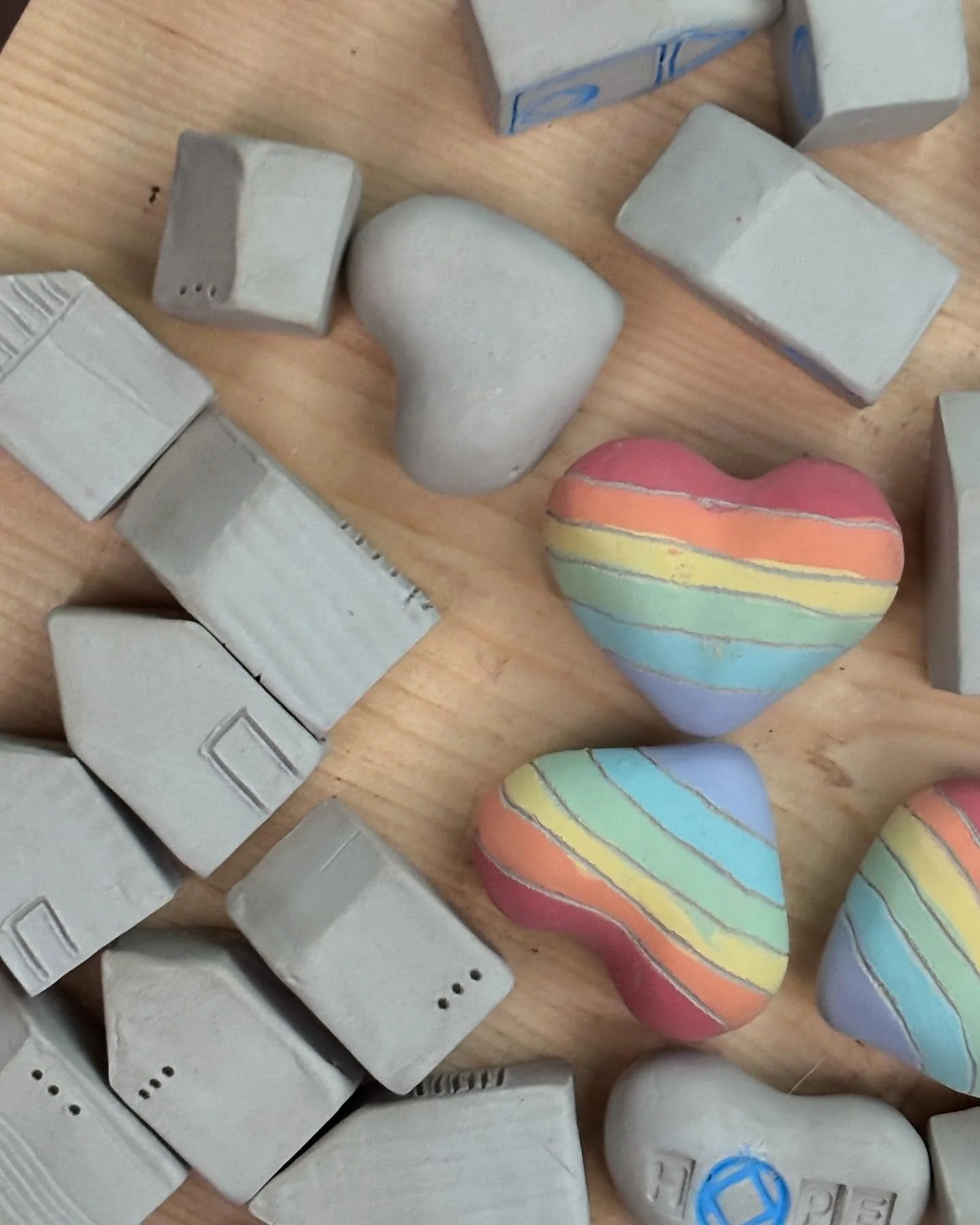 Themes in my work are always around Home &amp; Belonging. Pride Month and the current state of disconnection in our country makes for some interesting conversations in my head 🙃. 

I&rsquo;m building vases for a show right now titled &lsquo;Home Is 