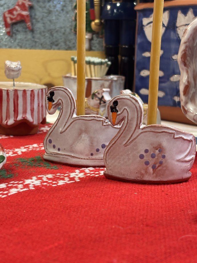 Swan Candle Holder