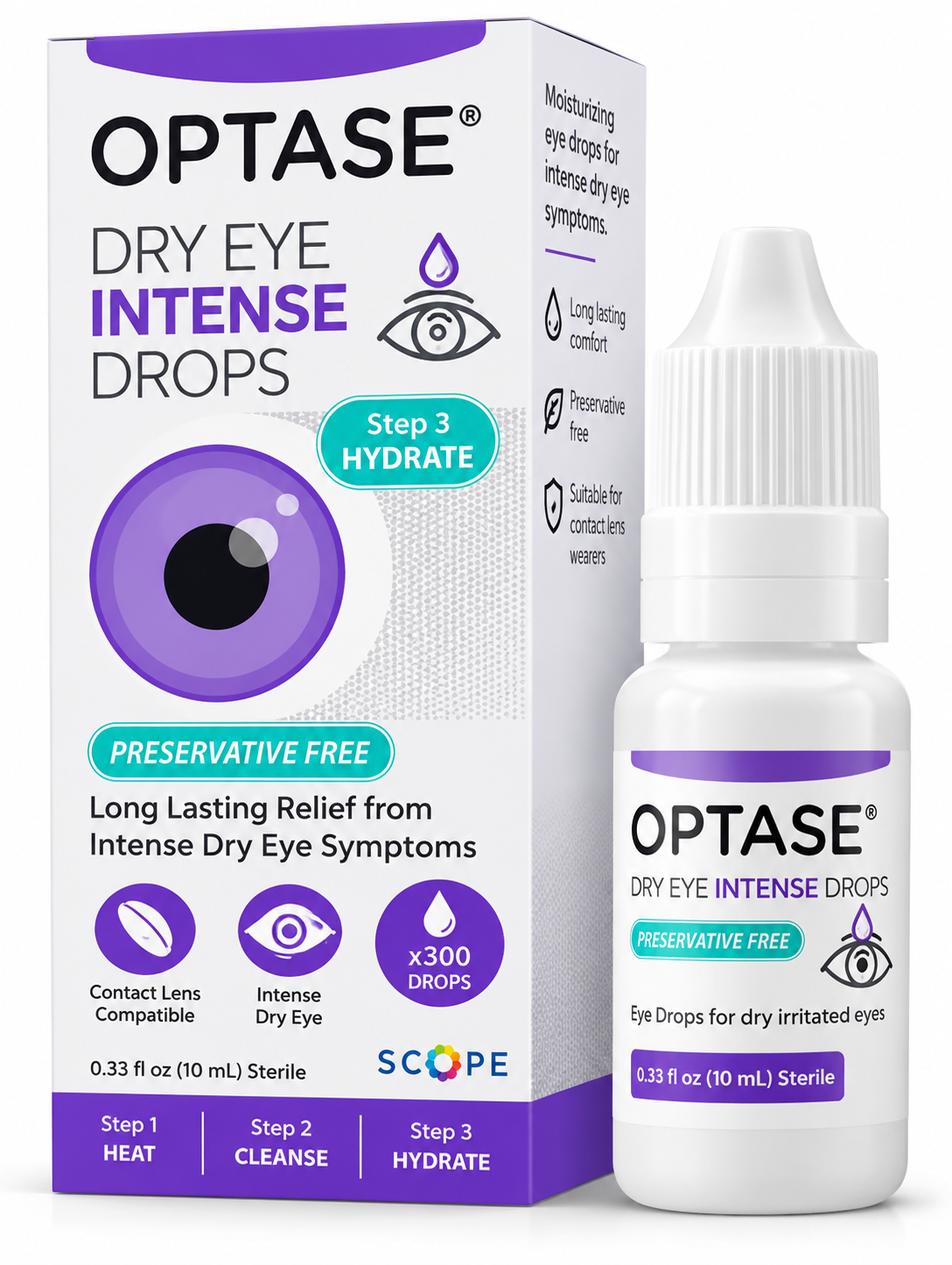 OPTASE® Dry Eye Intense Drops - Preservative Free