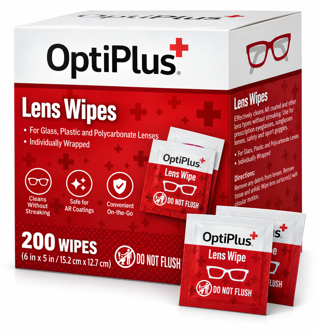 OptiPlus Lens Wipes
