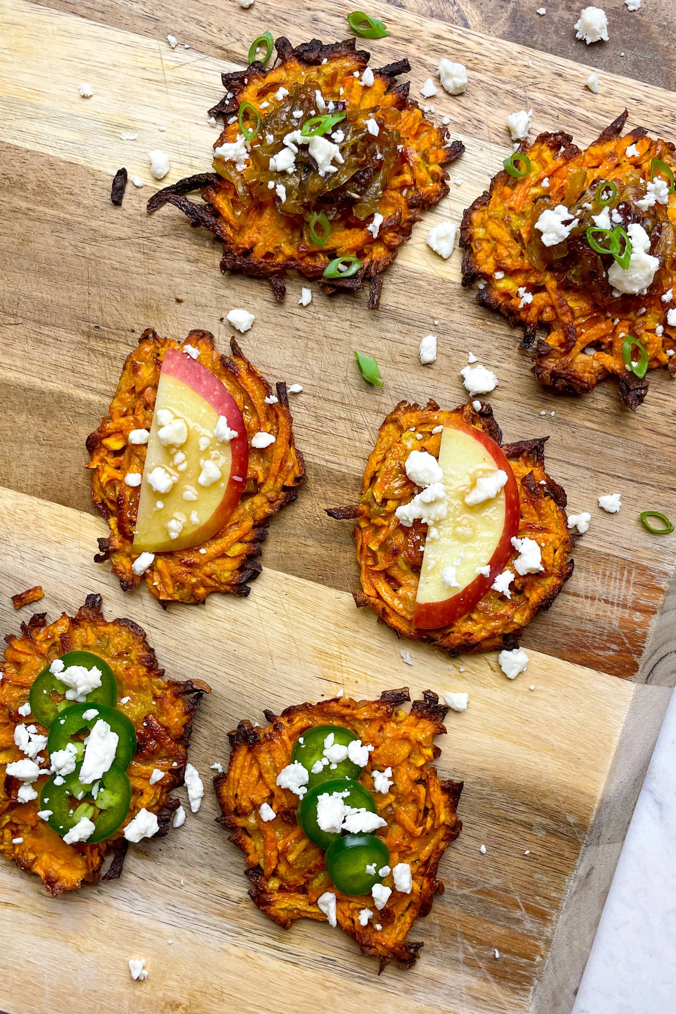 Latkes de Batata al Horno