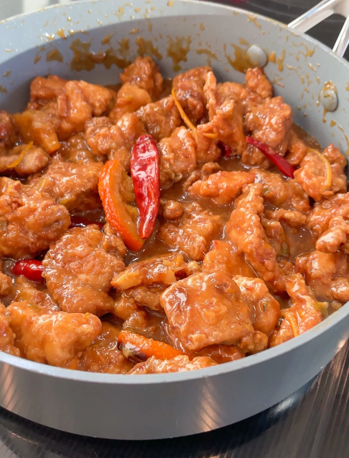 Pollo a la Naranja - estilo chino/americano