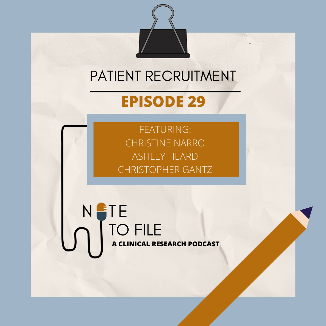 Episode 29: Patient Recruitment, volume 1