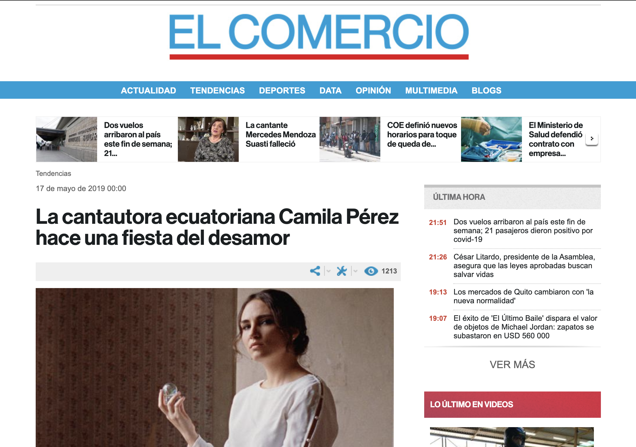 Diario El Comercio