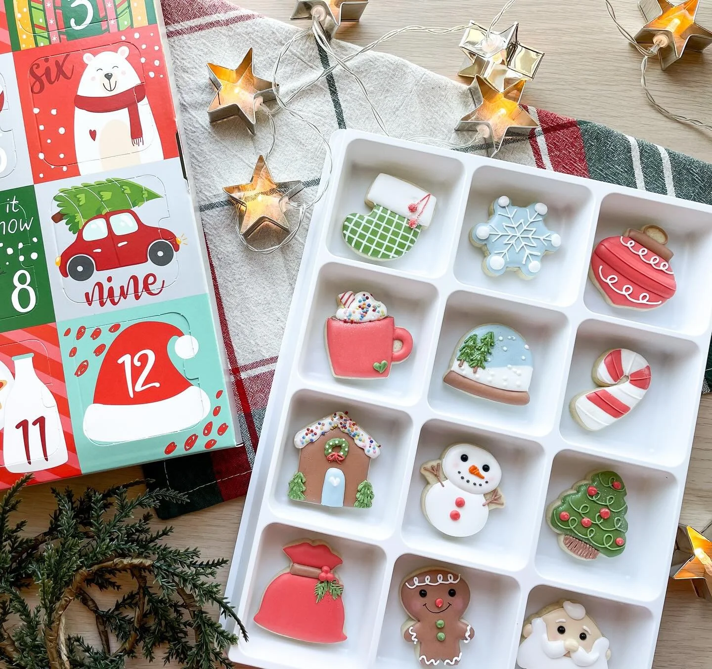 🤭 psst… I just did a surprise Labor Day sale!
I’m doing Christmas Cookie Advent Calendars this year! It’s been 4 years since I last offered these!
Use code: LABORDAY for 15% off. Code is valid until Tuesday 9/2 at midnight
Thes