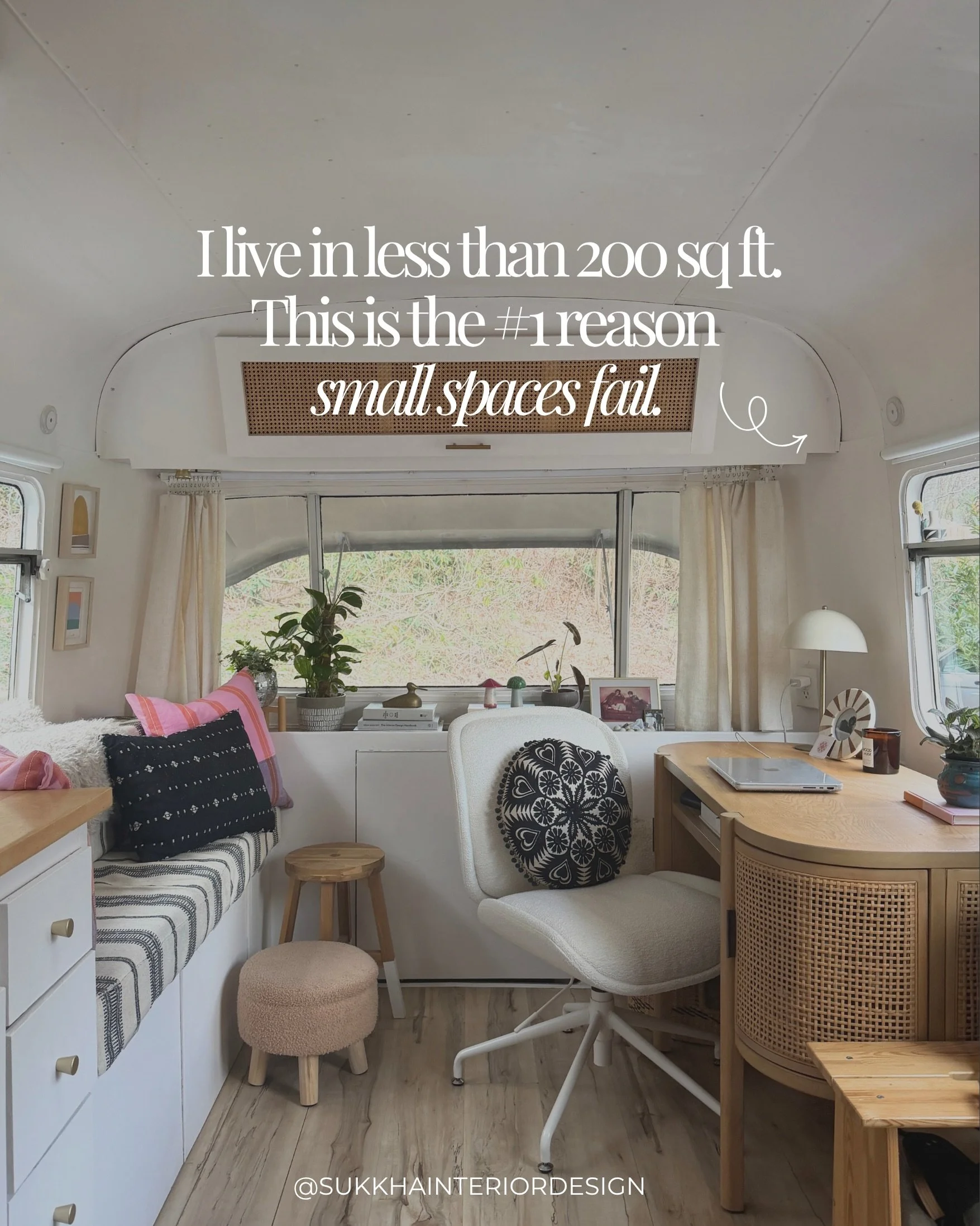 I&rsquo;ve lived in under 200 square feet for four years.

When your space is that small, every mistake is loud. You can&rsquo;t hide bad choices behind more square footage. Everything shows.

So if y&rsquo;all are designing a tiny home, small Airbnb