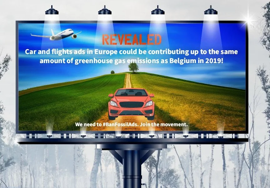 New report: Advertising climate chaos - measuring the CO2 emissions associated with adverts for cars &amp; airlines