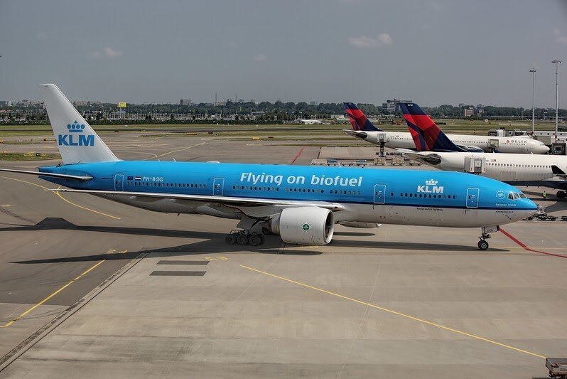 KLM airlines biofuels ad deemed “greenwashing” says Dutch Advertising authority