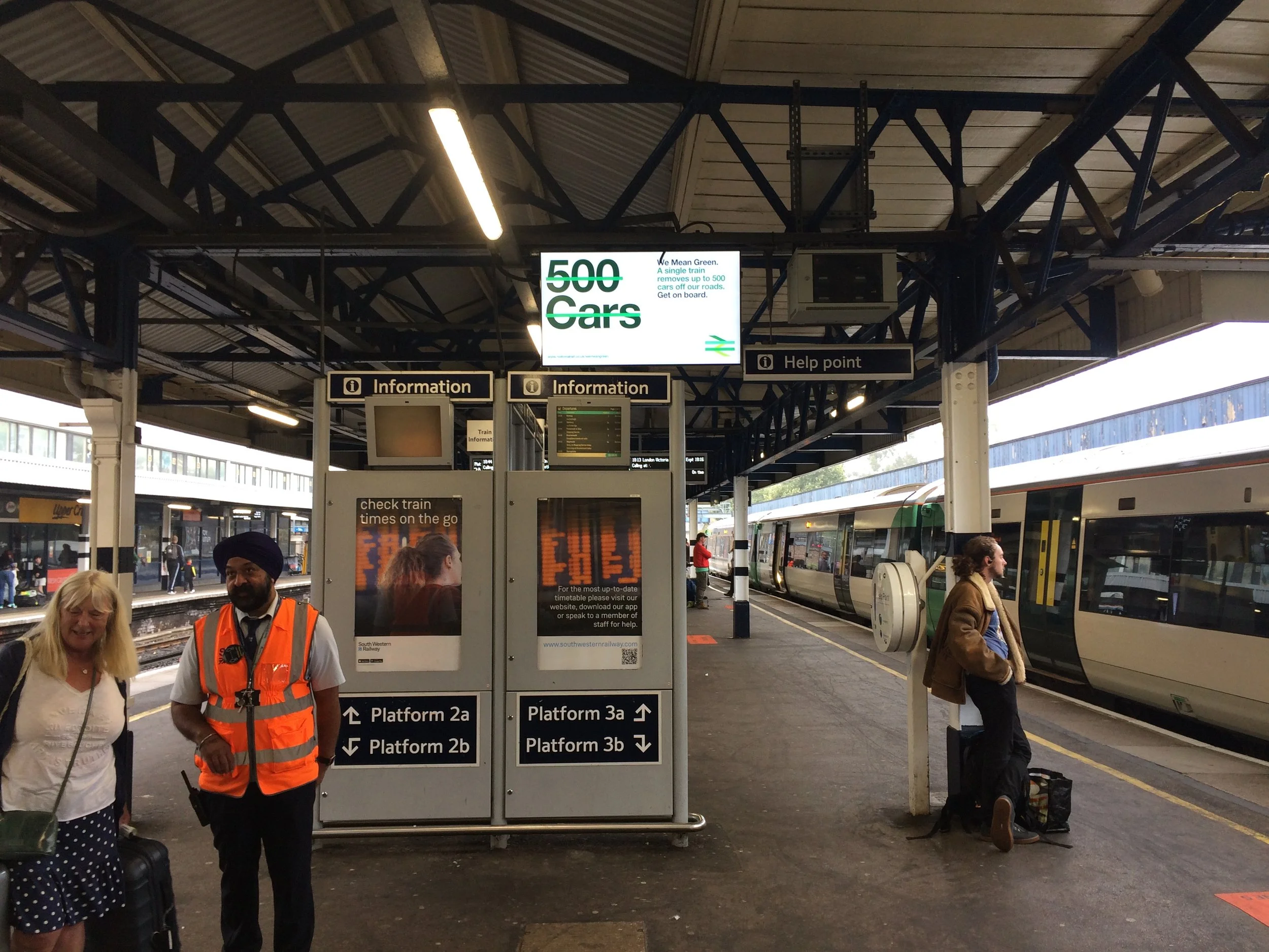 Letter: A low carbon advertising policy for Network Rail