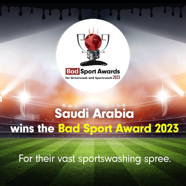 Bad Sport Awards 2023: winners announced