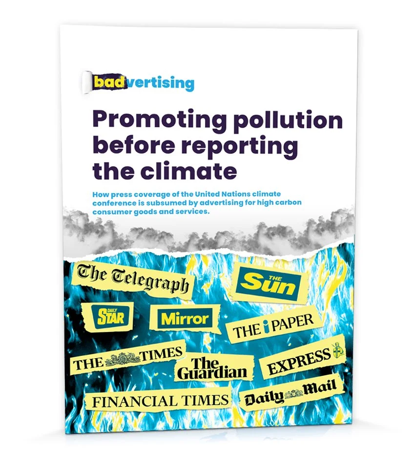 UK newspapers gave more space to adverts for polluting travel than to reporting the climate crisis