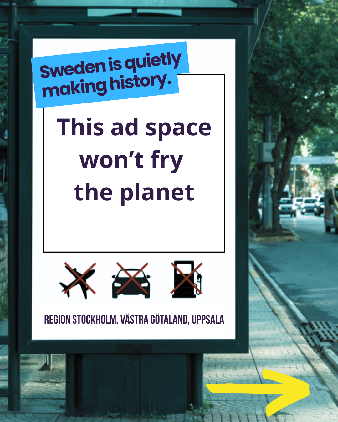 Uppsala Region bans fossil fuel advertising