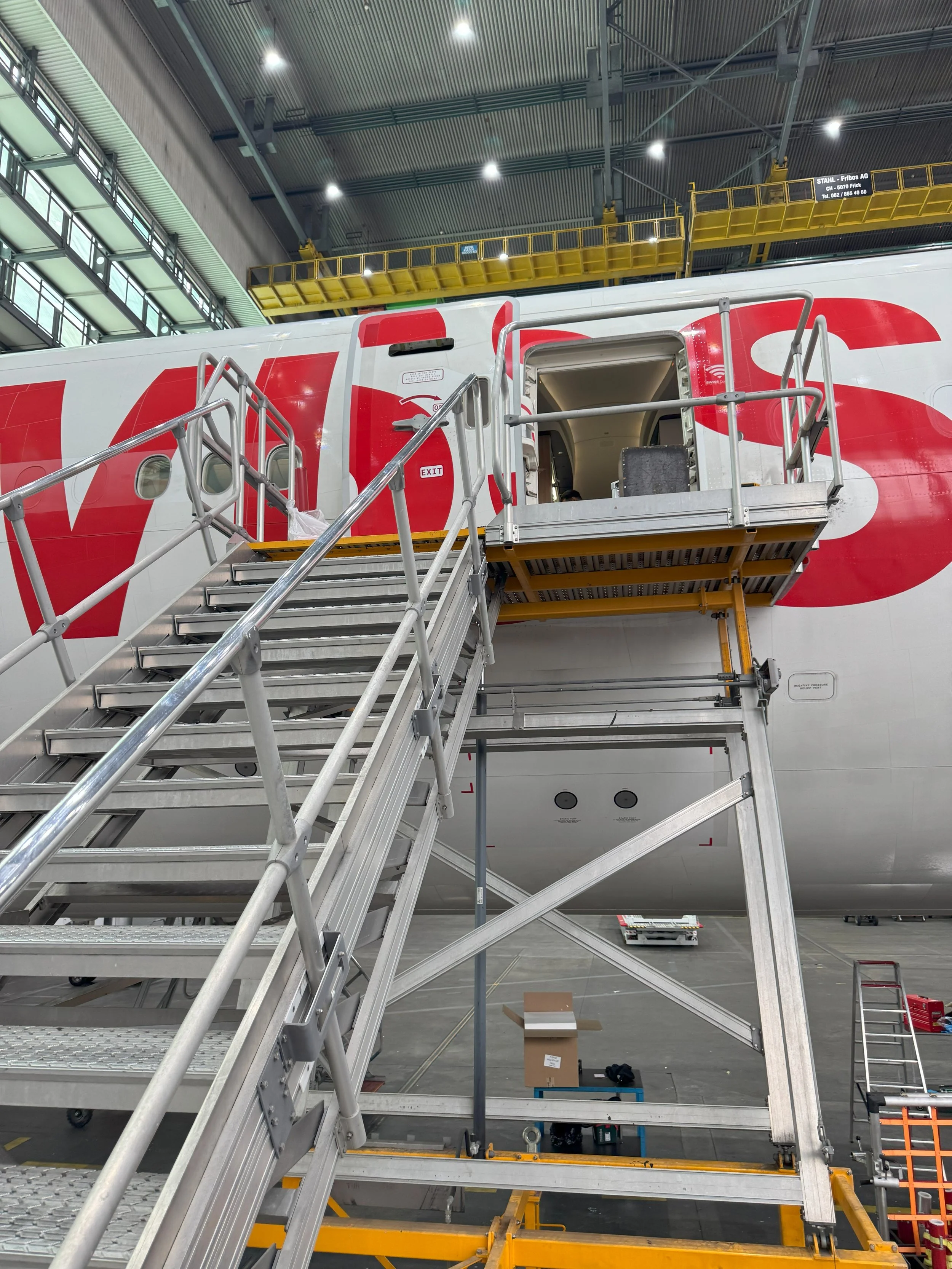 Ergonomiekampagne SWISS 2025