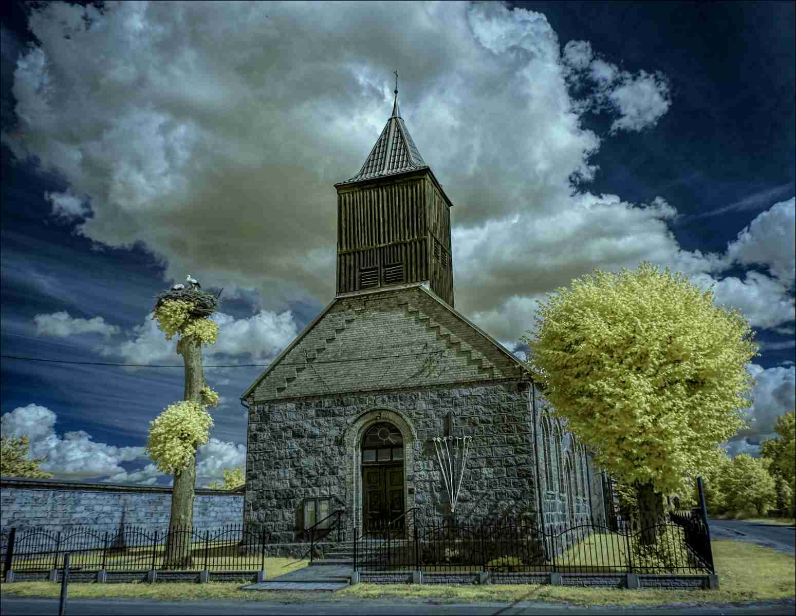 'Infrared Church at Biskupnica'