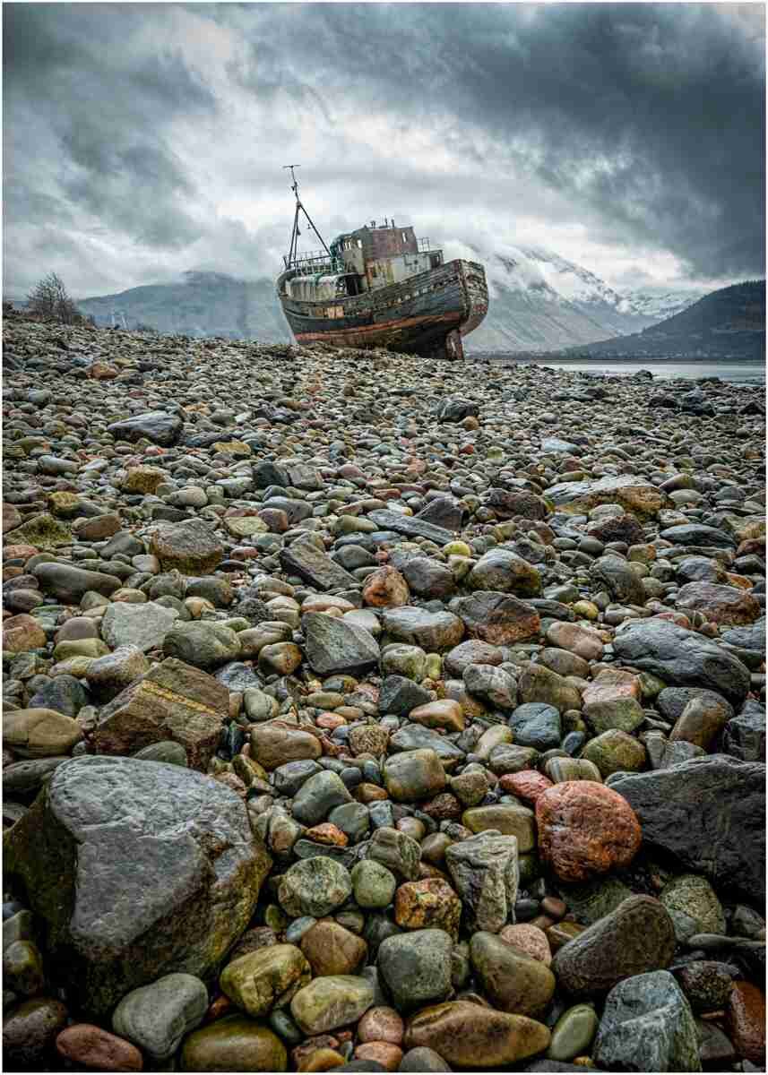 'On the Beach at Loch Linnhe'