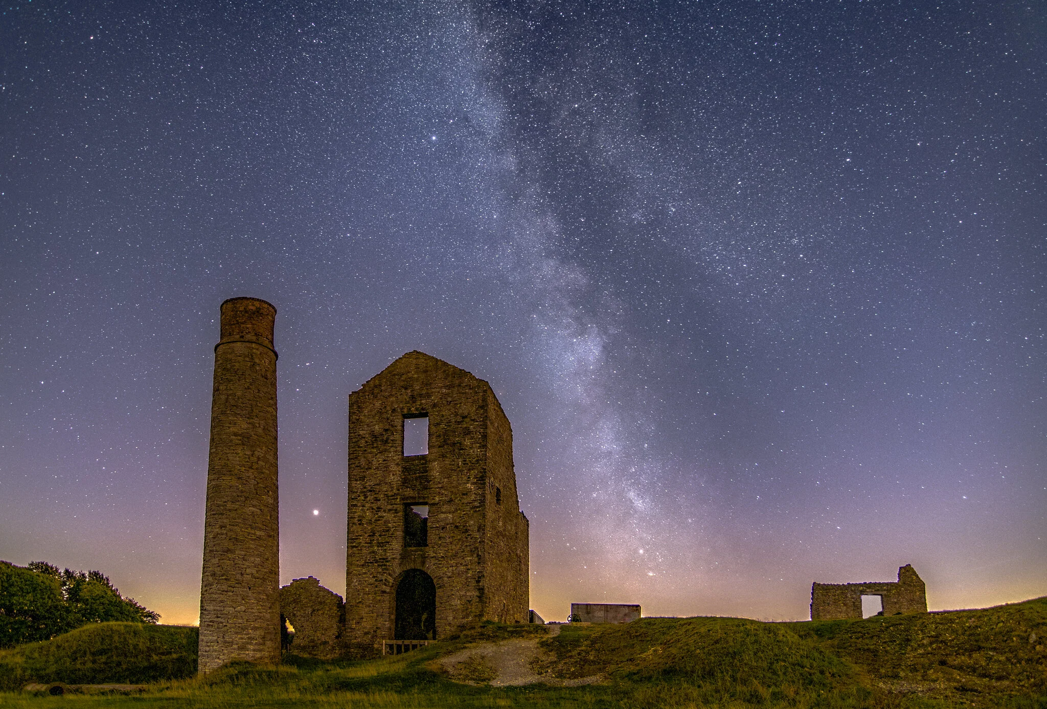 'Milky Way over Magpie Mine' (c) Kieran Metcalfe