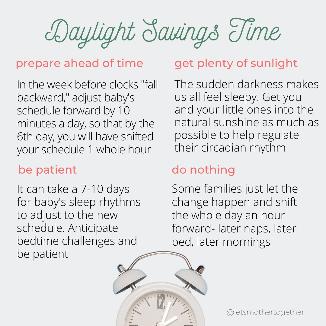 Daylight Savings Tips — Mother Together