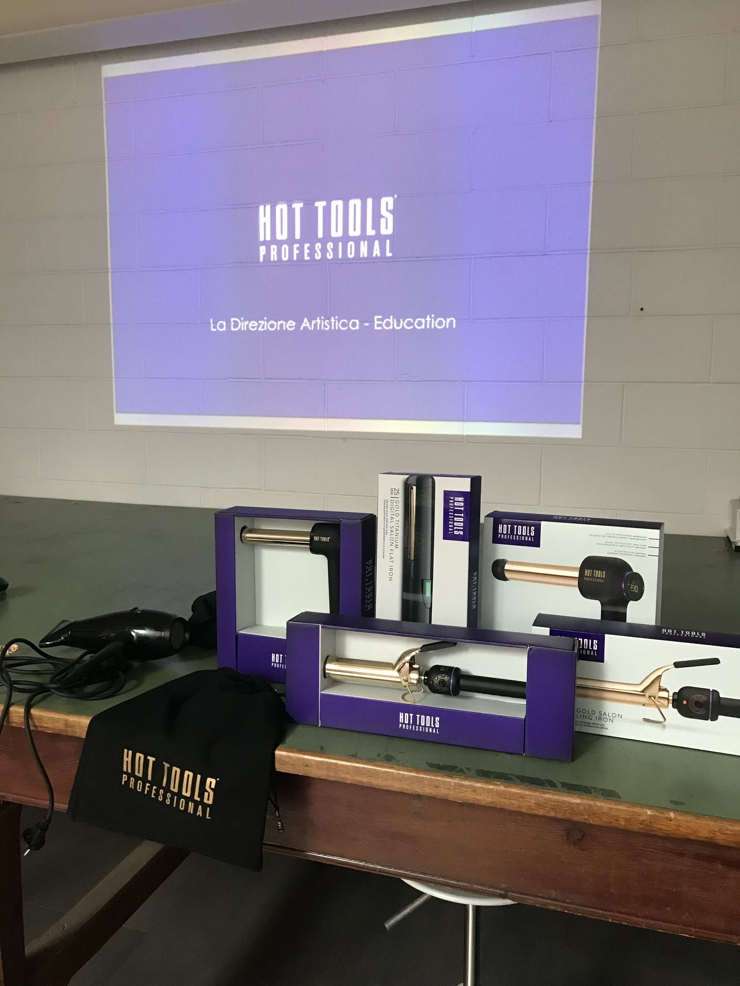 Milan- Hot Tools education