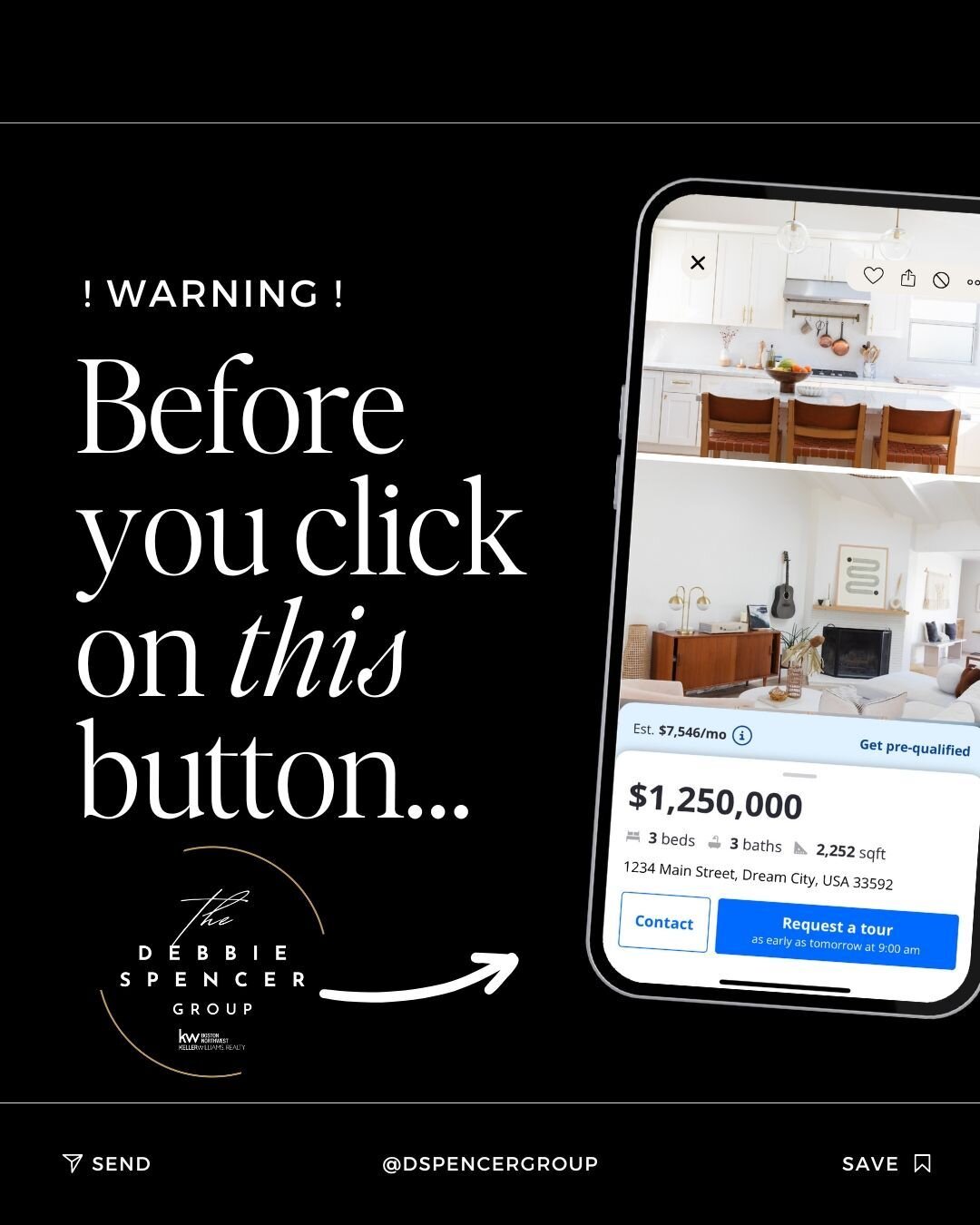 It feels so easy, right?
Spot a beautiful home on Zillow, click the &lsquo;Request a tour&rsquo; button, and voila, you're one step closer to your dream house.
BUT here's the catch: that one click propels your personal info into a world of real estat