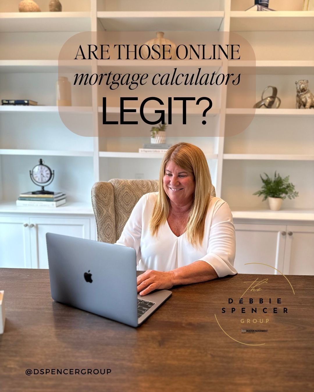 Legit or not?

Before you take what online mortgage calculators say to the bank, know this:

Interest rates are incredibly personalized. One size *does not* fit all. 
What you end up with as your lender-issued rate is based on things like: 
Your debt