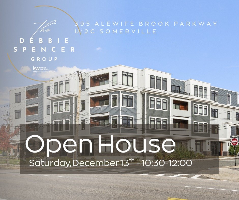 395 Alewife Brook Parkway in Somerville

Join us this Saturday, December 13th - 10:30-12:00 at an Open House!
