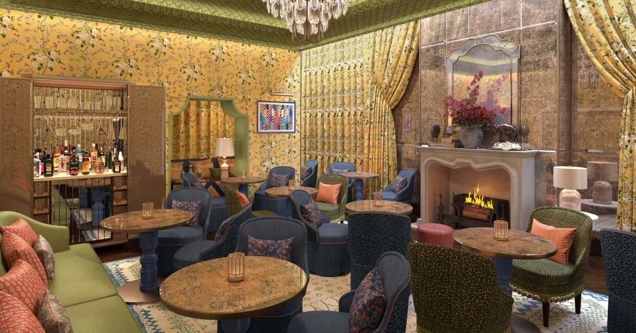Another new hotel for London's glittering Soho. Just look at it! — JAKE