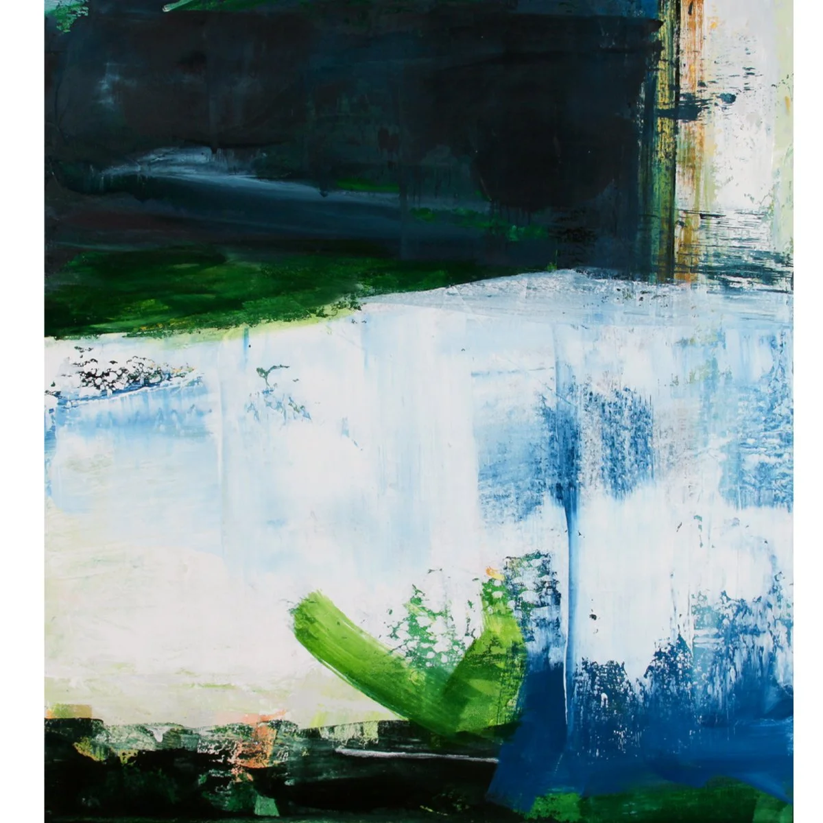 Threshold - 22x20" - oil on canvas