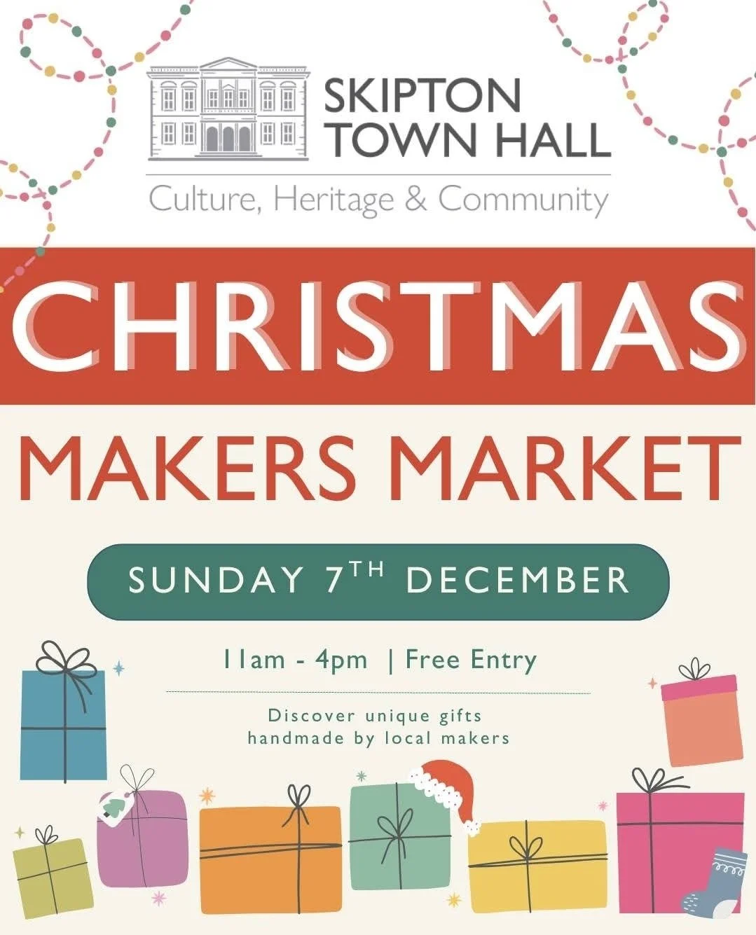 Makers Market - Skipton Town Hall