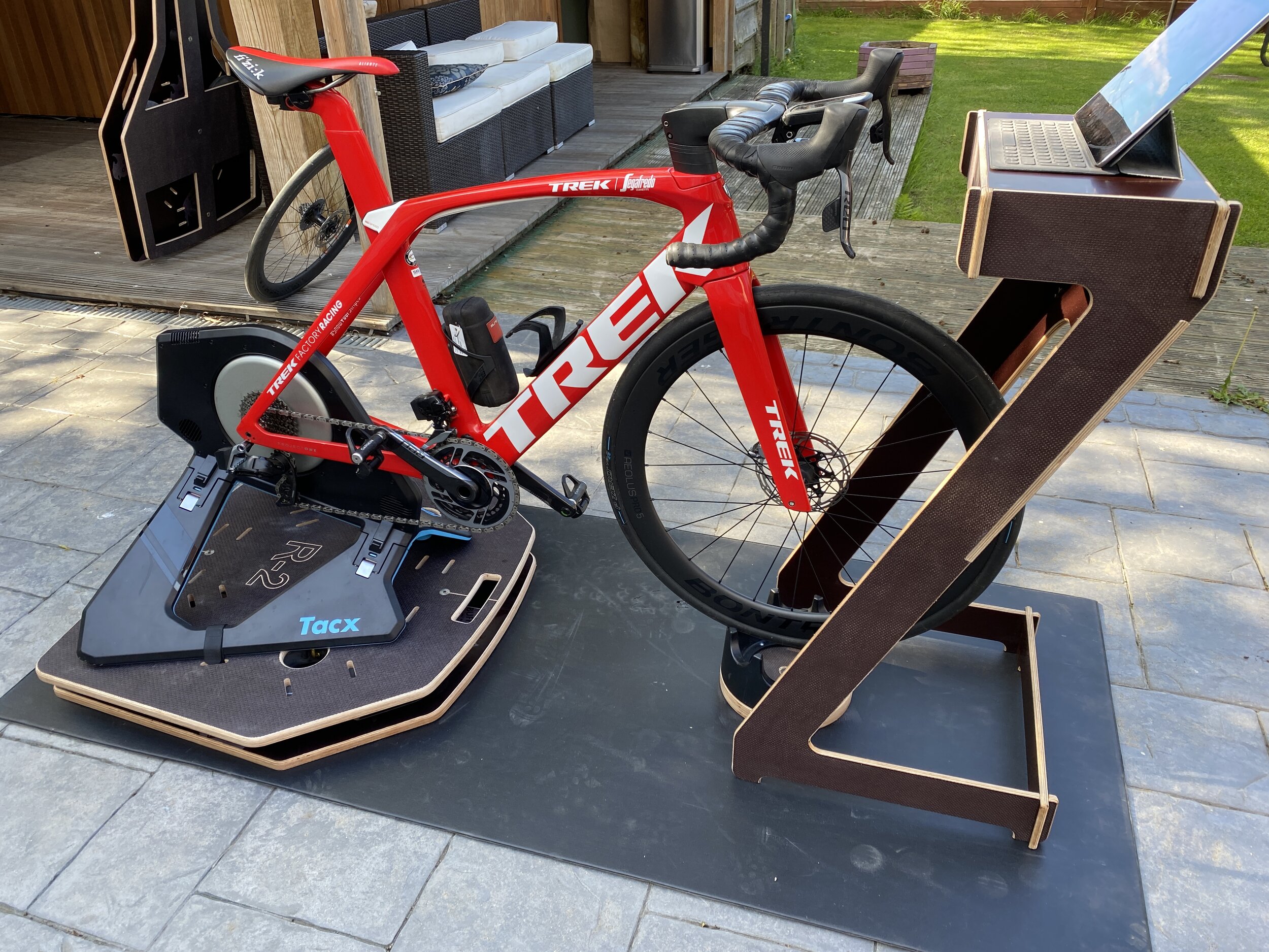 diy cycling rocker plate