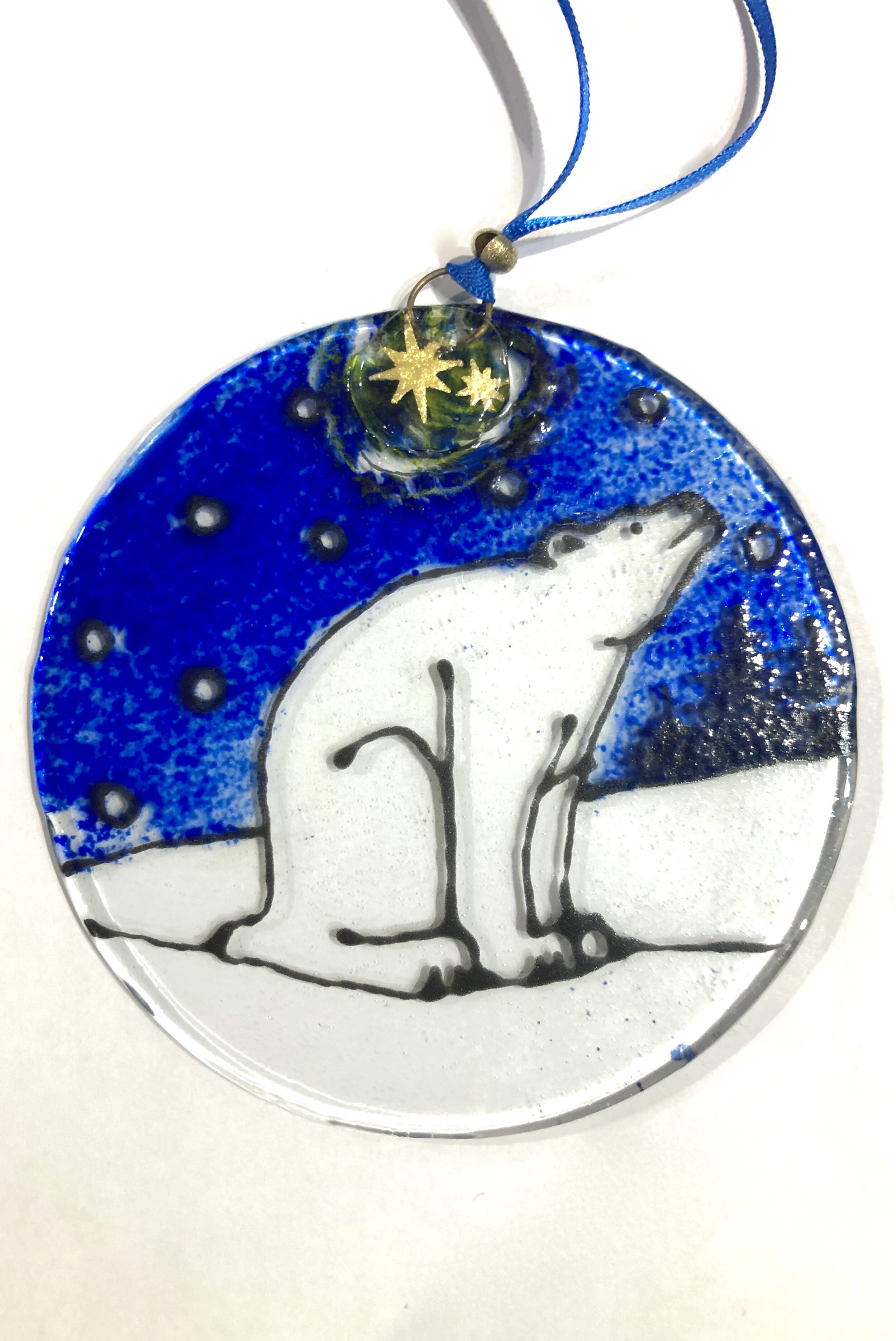Polarbear,decoration,disc,fused.jpeg