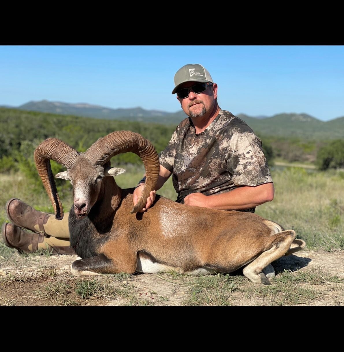 Huge congrats to our buddy Adam on his monster European Mouflon! We always enjoy familiar faces in camp. 

Guide - Kellem Bolton 

If you or anybody you know would like an opportunity at an European Mouflon or one of the other 55 + species we have, l