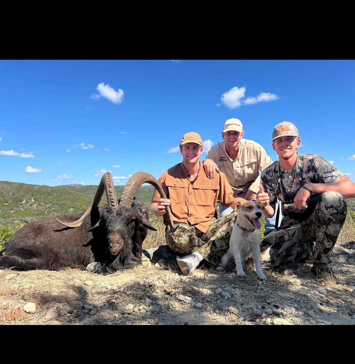 A HUGE congratulations to the Sherrill brothers on not one, but TWO absolute MONSTER Hybrid ibex. With Ryan King as their guide, they put in the hours and dedication to hunt these elusive animals. Patience and dedication paid off for two very well de
