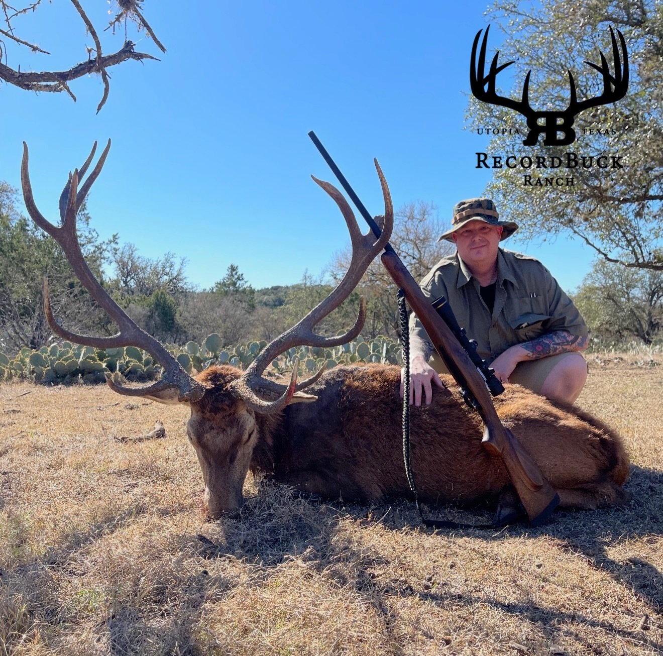 The boys back at the ranch have been laying down some great critters all weekend! This fine stag hits the ground for one happy hunter!

Guide: Marco Carrizales

We&rsquo;d love to help plan your next hunt. Contact us today and let&rsquo;s make your n