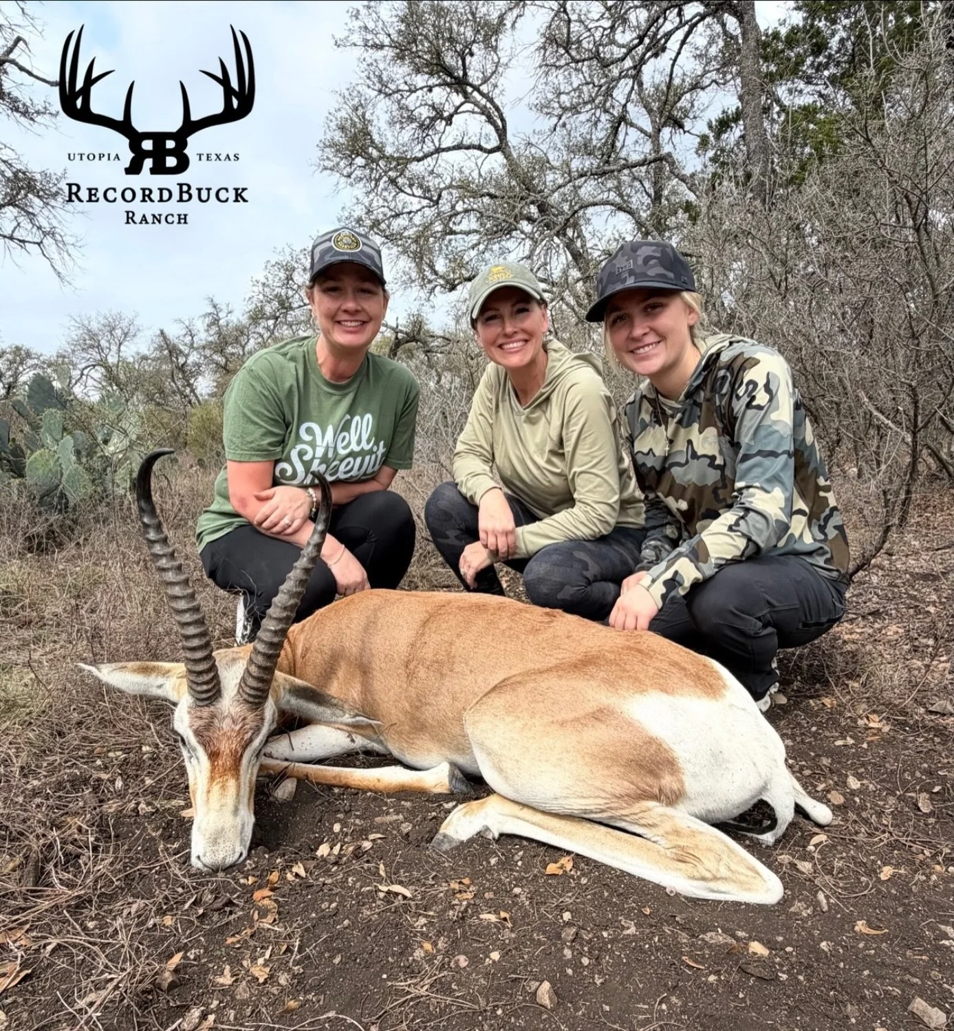 Mrs. Davis back at it again with a rare species! This beautiful Dama/Grant&rsquo;s cross makes for one incredible trophy. Always a blast having y&rsquo;all in camp!

Guide: Kellem Bolton

Your next trophy hunt is waiting! Contact us today and let&rsq