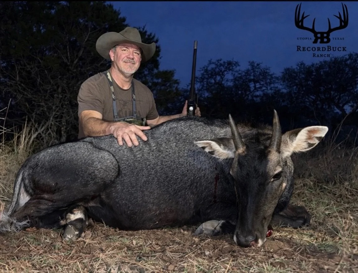 Chris is back in camp for more action at Recordbuck! This time he dropped a Nilgai bull and is heading home with a freezer full of incredible meat! 

Guide: Riley Taylor

That dream hunt is closer than you think. Contact us today and let&rsquo;s star