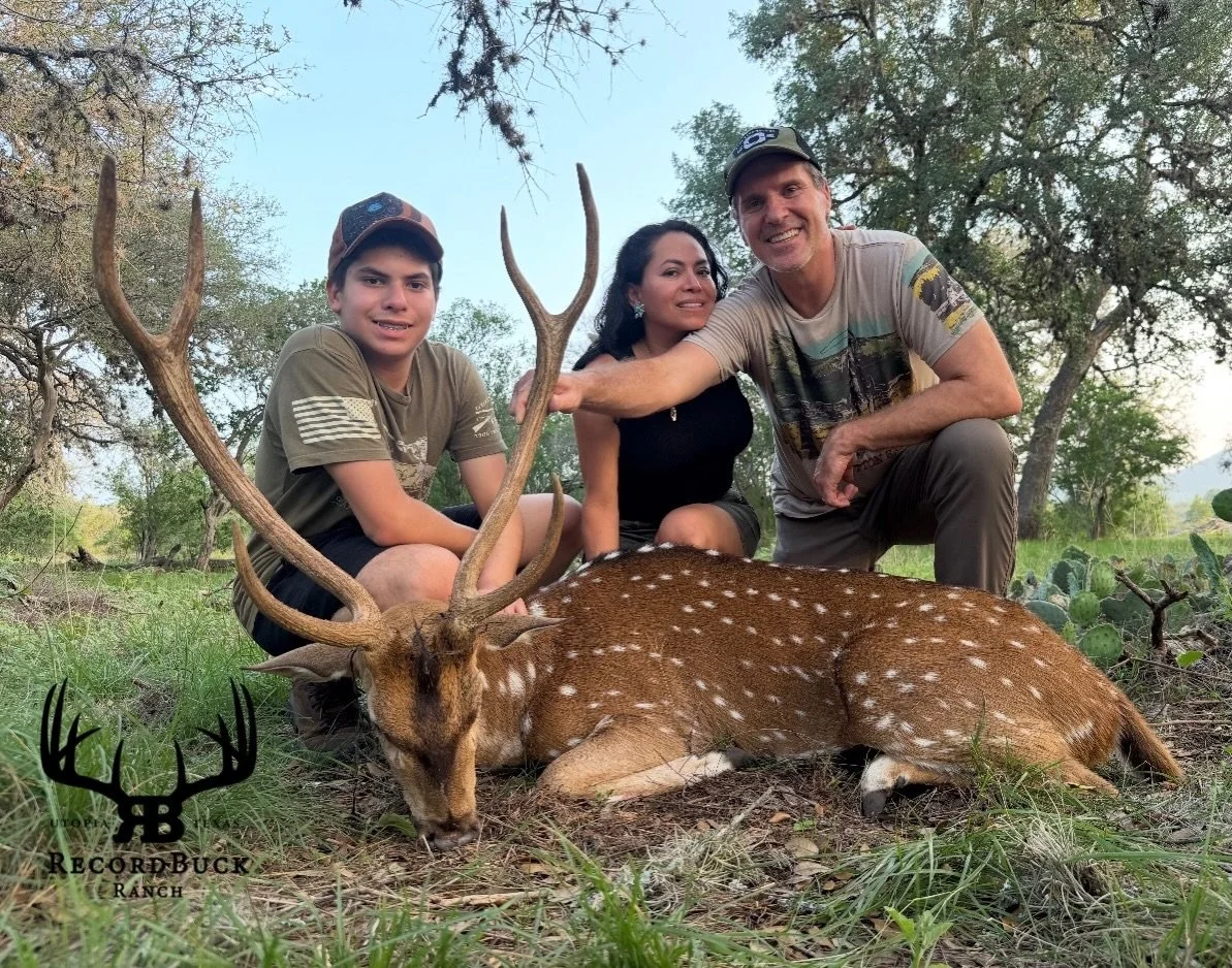 Spotted deer have been hitting the ground around here! The Texas Hill Country never disappoints when it comes to a good chase!

Guide: Jeff Copeland

Ready to turn that dream hunt into reality? Contact us today and let&rsquo;s make your next trophy a