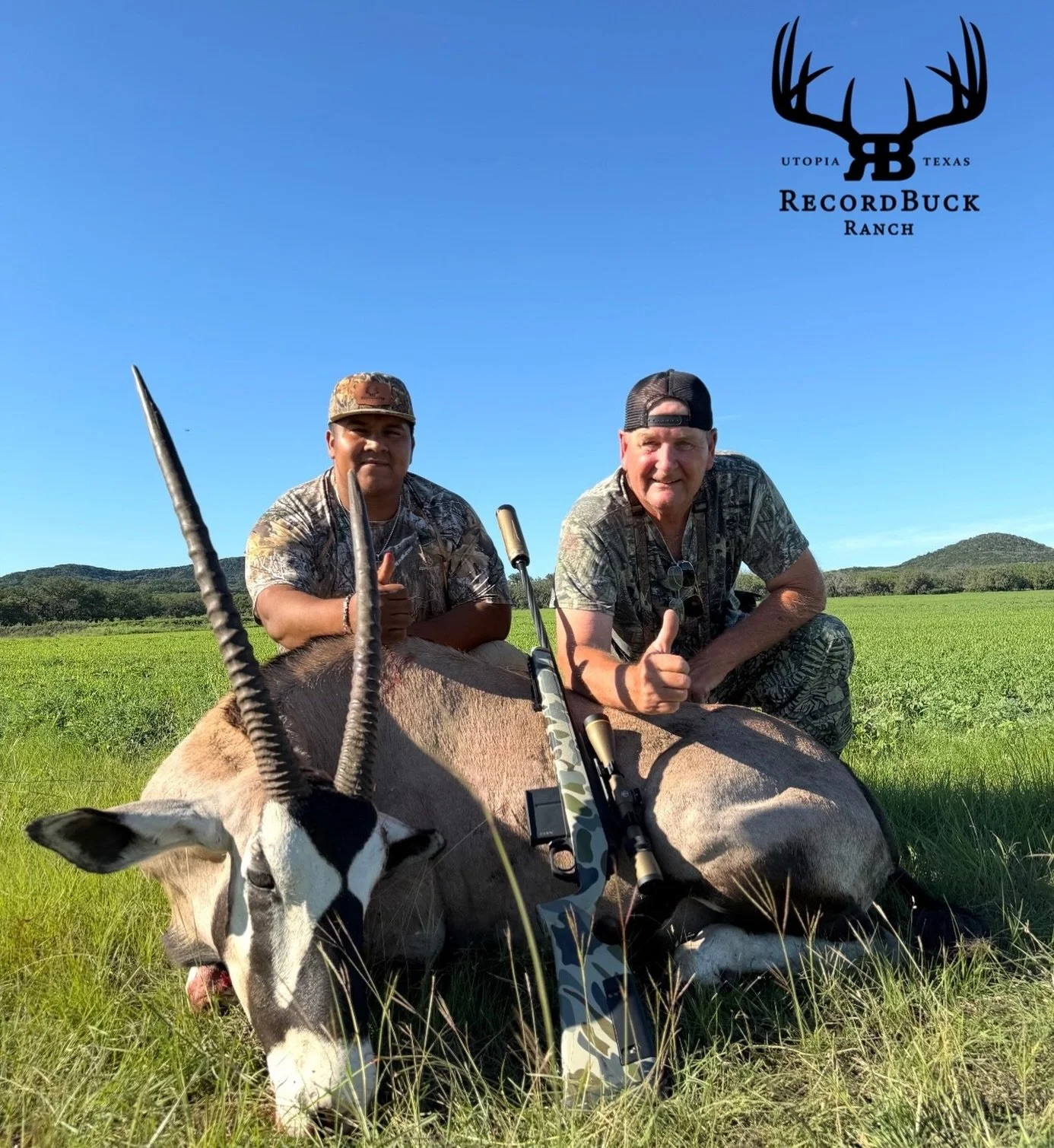 A mature Gemsbok bull hits the ground for another happy hunter! Summer is a great time to get away and enjoy an unforgettable hunting experience!

Guide: Marco Carrizales 

Ready to turn that dream hunt into reality? Contact us today and let&rsquo;s 